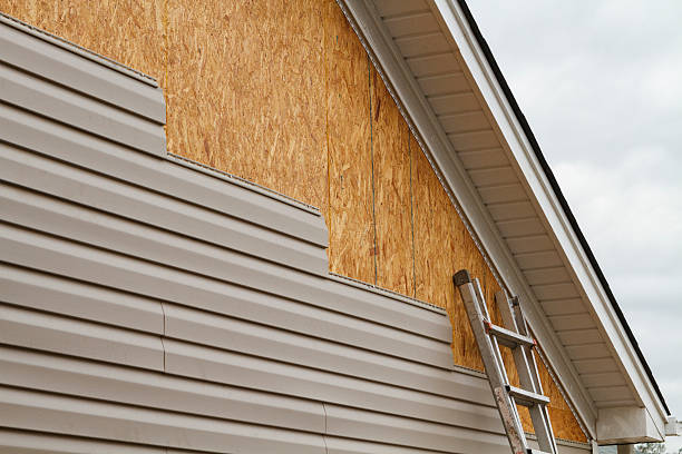 Professional Vinyl Siding technician working in Carey, OH